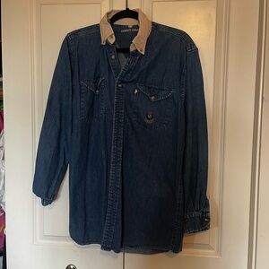 Vintage Cowboy club button up